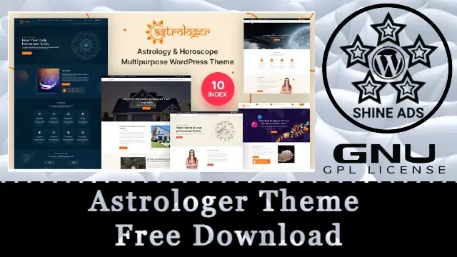 Astrologer Theme Free Download