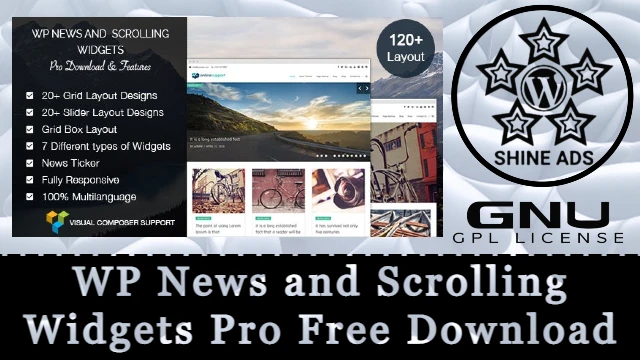 WP News and Scrolling Widgets Pro Free Download
