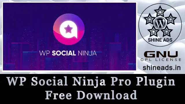 WP Social Ninja Pro Plugin Free Download
