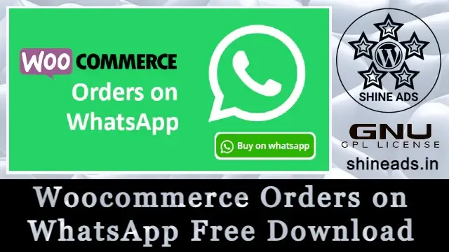 Woocommerce Orders on WhatsApp Free Download