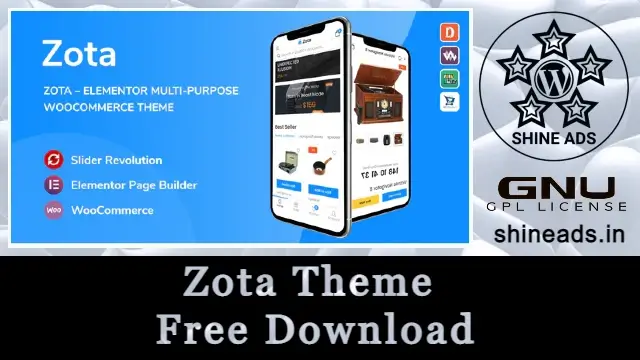 Zota Theme Free Download