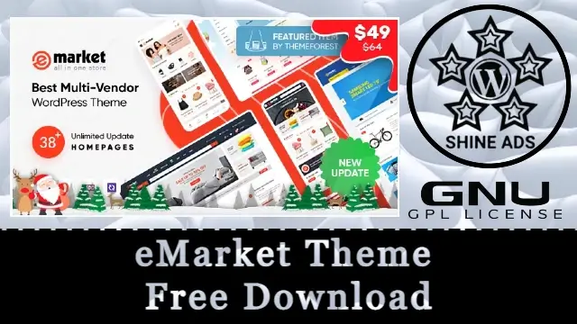 eMarket Theme Free Download