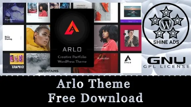 Arlo Theme Free Download