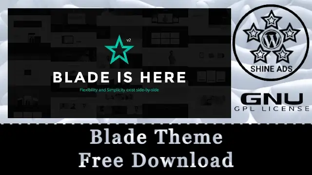 Blade Theme Free Download