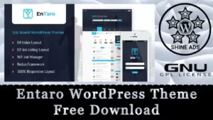 Entaro WordPress Theme Free Download