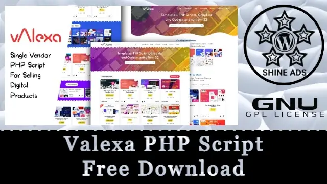 Valexa v3.2.0 Free Download [PHP Script For Selling Digital Products & Digital Downloads]
