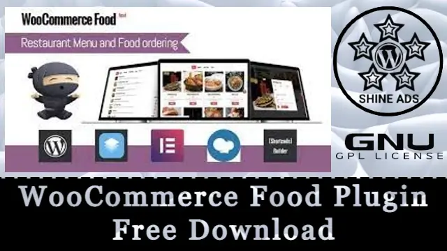 WooCommerce Food Plugin Free Download