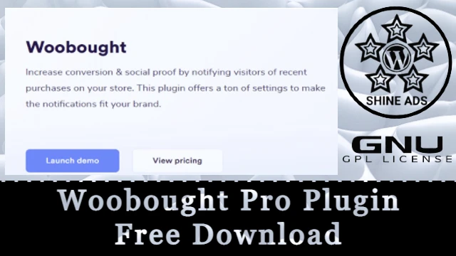 Woobought Pro Plugin Free Download
