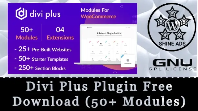 Divi Plus Plugin v1.9.10 Free Downoad [GPL]