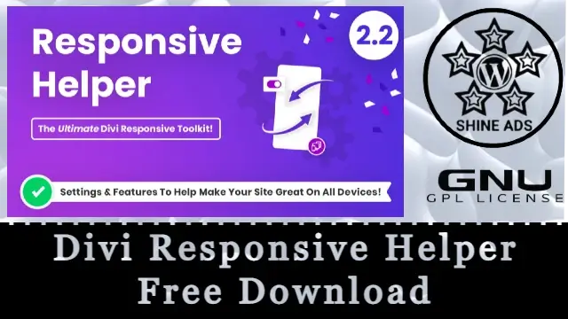 Divi Responsive Helper Free Download