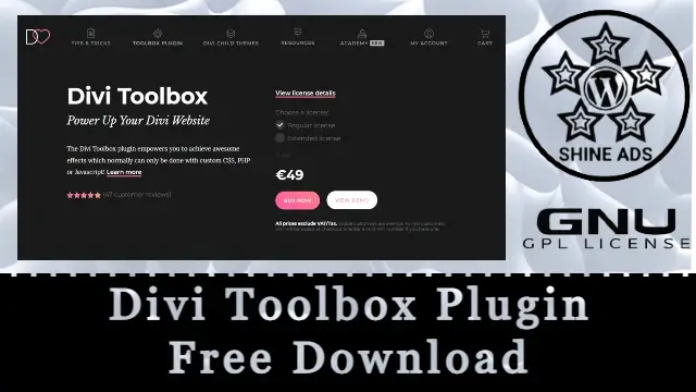 Divi Toolbox Plugin Free Download