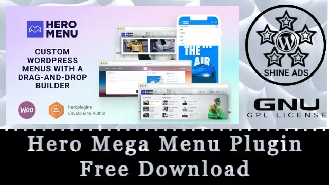 Hero Mega Menu Plugin Free Download