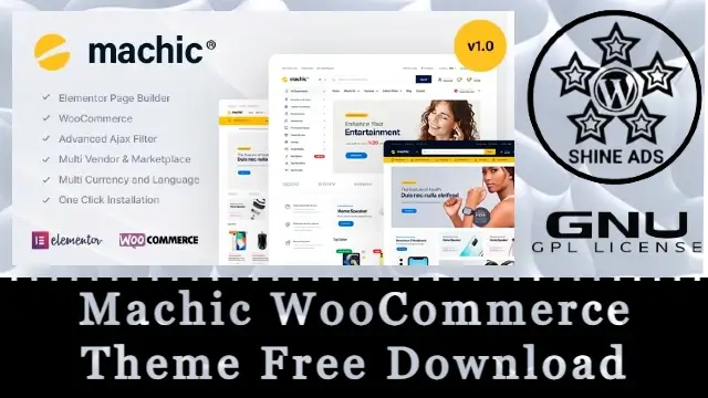 Machic WooCommerce Theme Free Download