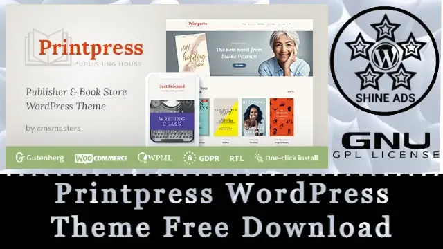 Printpress WordPress Theme Free Download