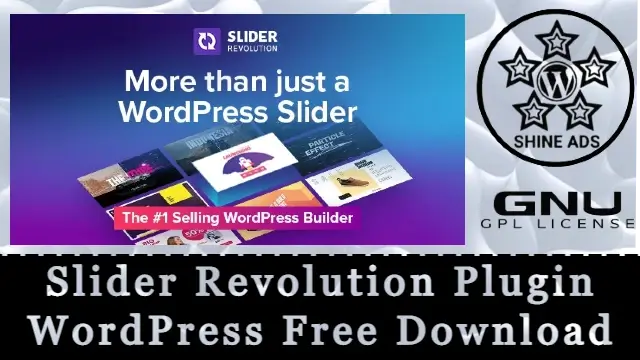 Slider Revolution Plugin Free Download [v6.6.11]