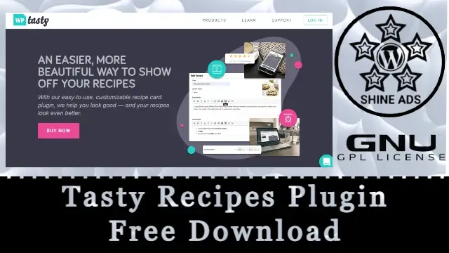 Tasty Recipes Plugin Free Download