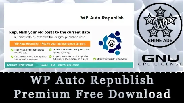 WP Auto Republish Premium Free Download