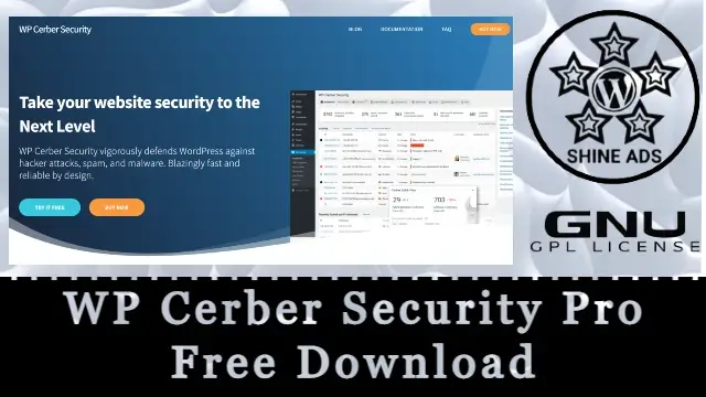 WP Cerber Security Pro Free Download