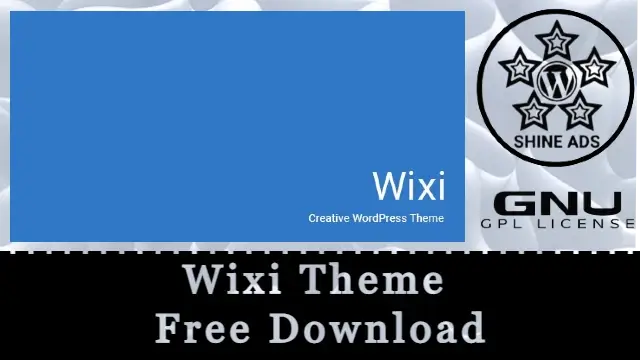 Wixi Theme Free Download