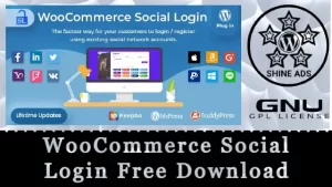 WooCommerce Social Login Free Download