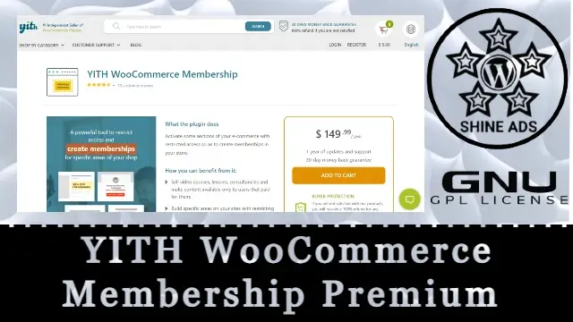 YITH WooCommerce Membership Premium Free Download