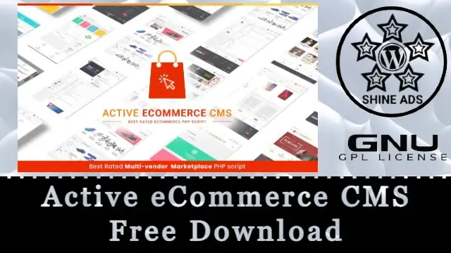 Active eCommerce CMS Free Download