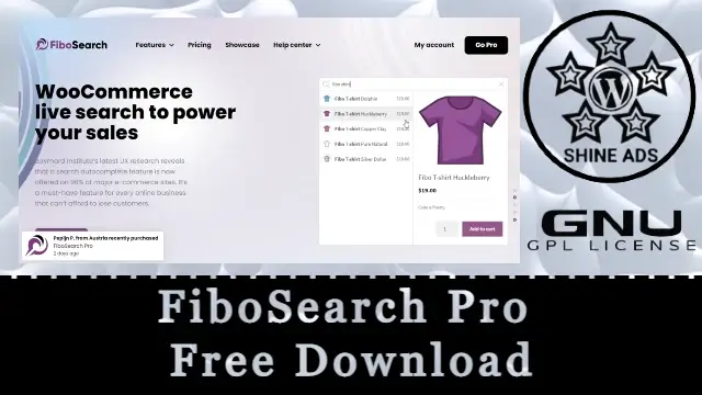 FiboSearch Pro v1.15.1 Free Download [AJAX Search for WooCommerce]