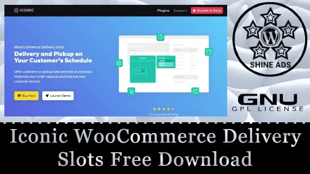 Iconic WooCommerce Delivery Slots Free Download