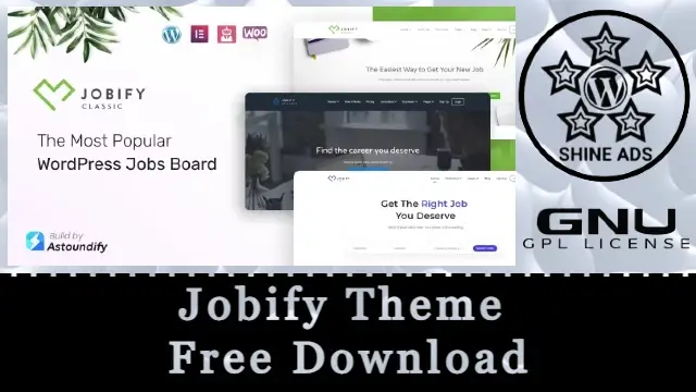 Jobify Theme Free Download