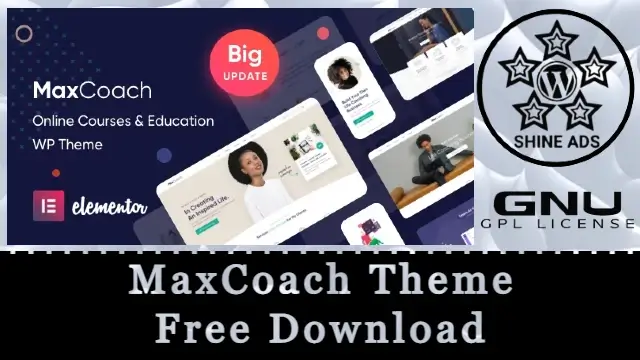 MaxCoach Theme Free Download v2.6.5 [GPL]