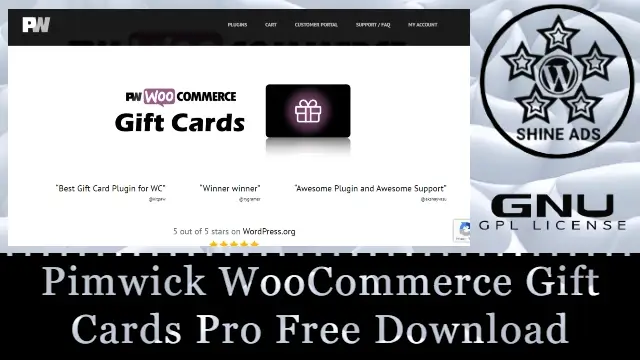 Pimwick WooCommerce Gift Cards Pro Free Download