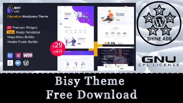 Bisy Theme v2.4.0 Free Download [GPL]