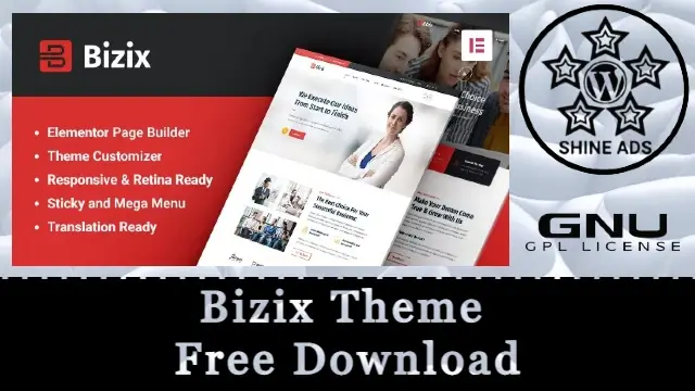 Bizix Theme Free Download