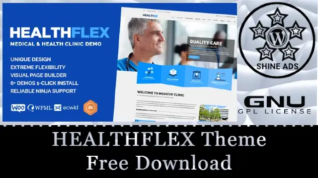 HEALTHFLEX Theme Free Download