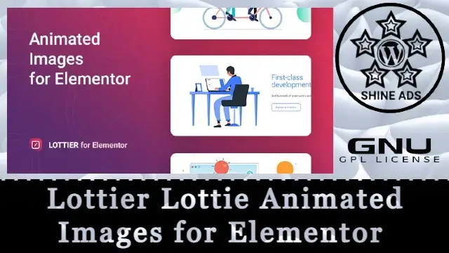 Lottier Lottie Animated Images for Elementor v1.0.5 Free Download [GPL]