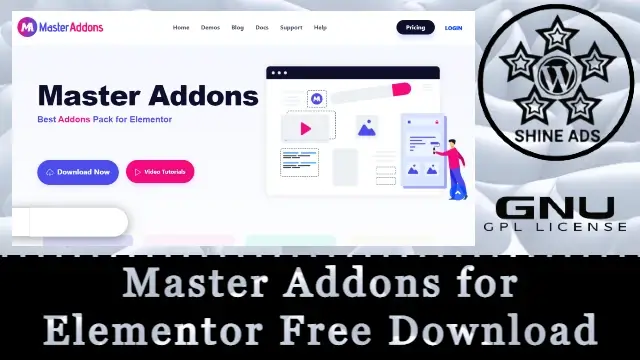 Master Addons for Elementor Free Download