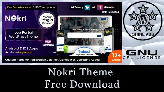 Nokri Theme Free Download