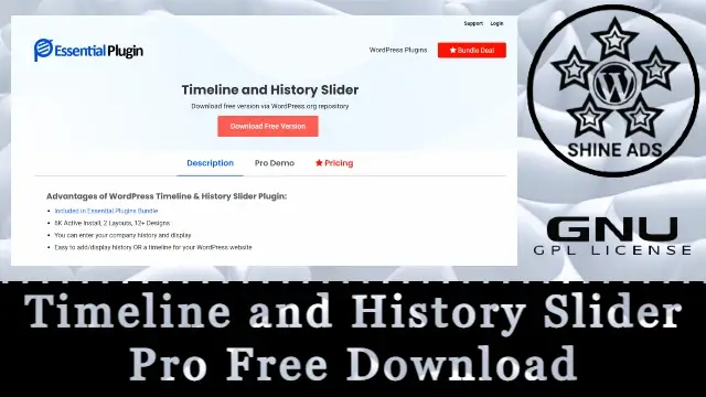 Timeline and History Slider Pro Free Download