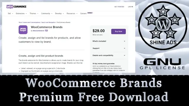 WooCommerce Brands Premium Free Download