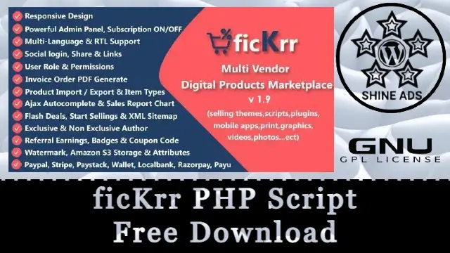 ficKrr PHP Script Free Download