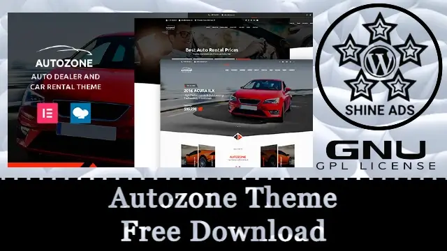 Autozone Theme Free Download