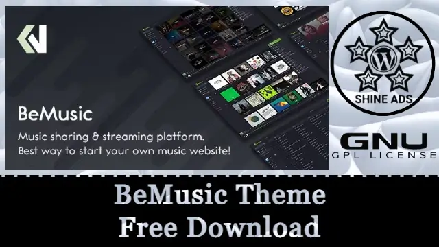 BeMusic Theme Free Download