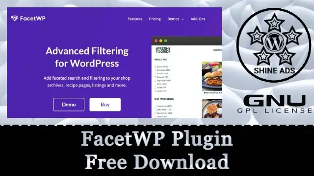 FacetWP Plugin Free Download