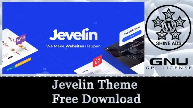 Jevelin Theme Free Download