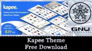 Kapee Theme Free Download