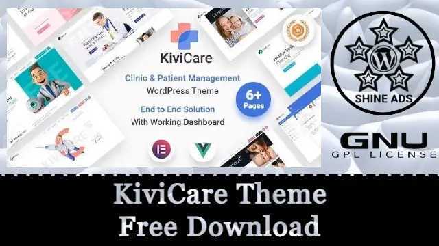 KiviCare Theme Free Download
