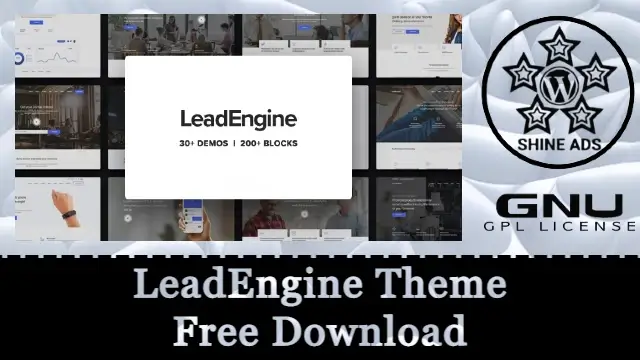 LeadEngine Theme Free Download