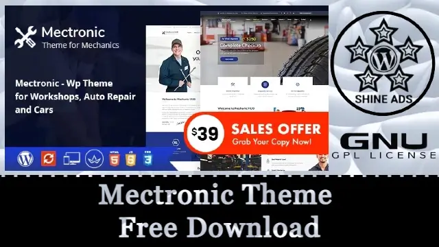 Mectronic Theme Free Download