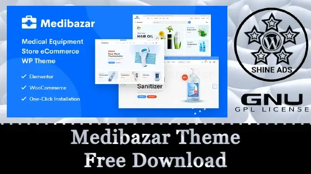 Medibazar Theme Free Download