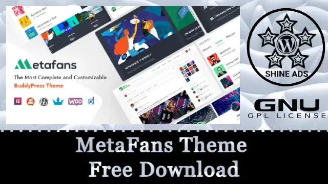 MetaFans Theme Free Download
